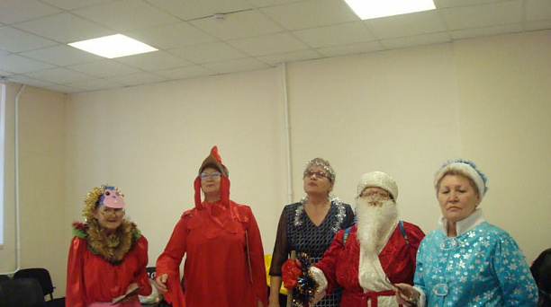 Встречаем «Год Петуха» вместе с Союзом пенсионеров Карасунского округа