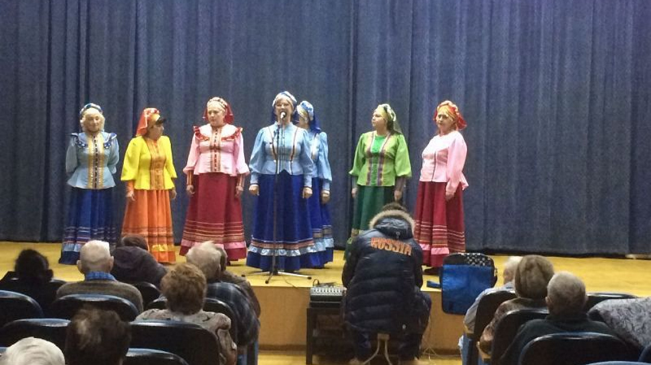 Концерт в госпитале для ветеранов войн им. В.К.Красовитова