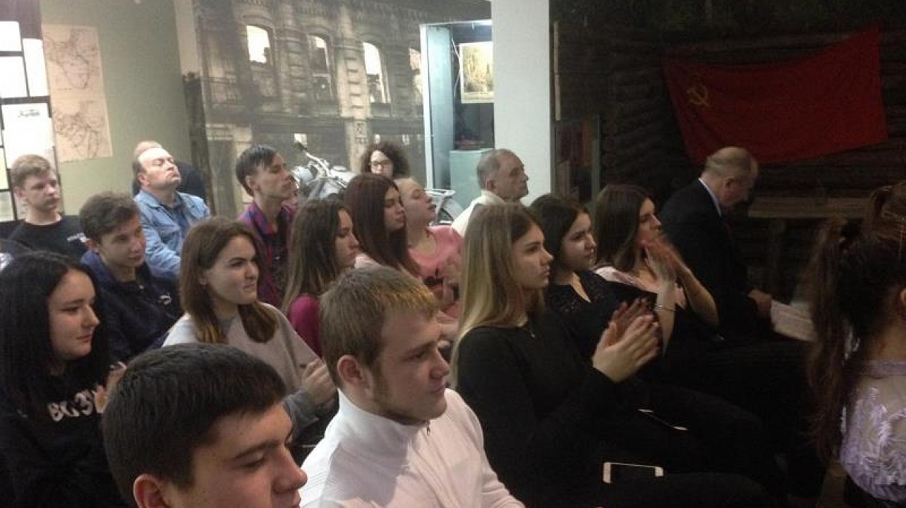 В музее им. Е.Д.Фелицына прошла встреча в музее с участниками Сталинградской битвы