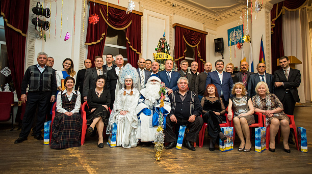 Традиционный новогодний «вечер дружбы» состоялся в Краснодаре