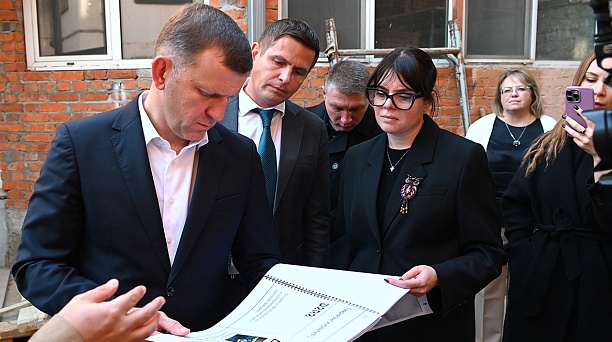 Евгений Наумов встретился с основателем первого на Кубани креативного кластера и осмотрел будущее пространство