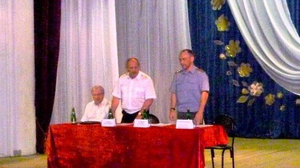 В Лукьяненском микрорайоне прошла встреча населения с полицией