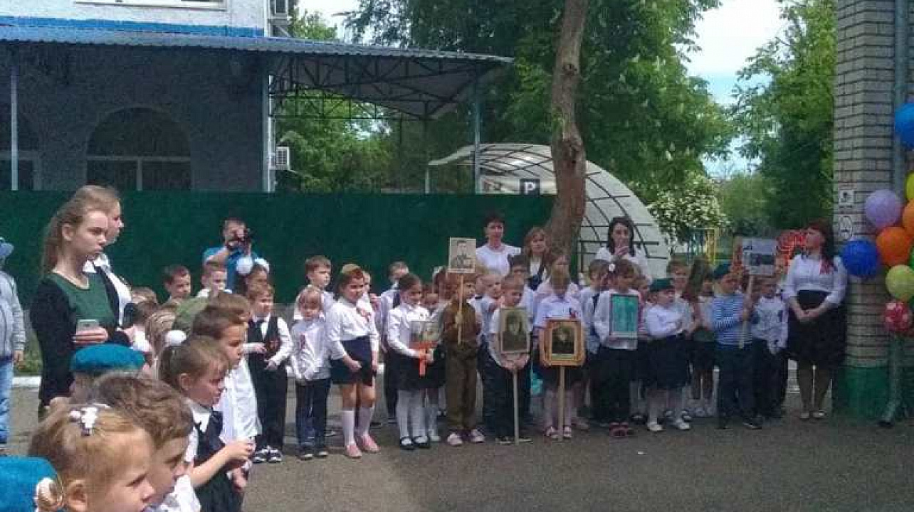 В детском саду №16, Западного округа, прошло торжественное мероприятие, посвящённое Дню Победы