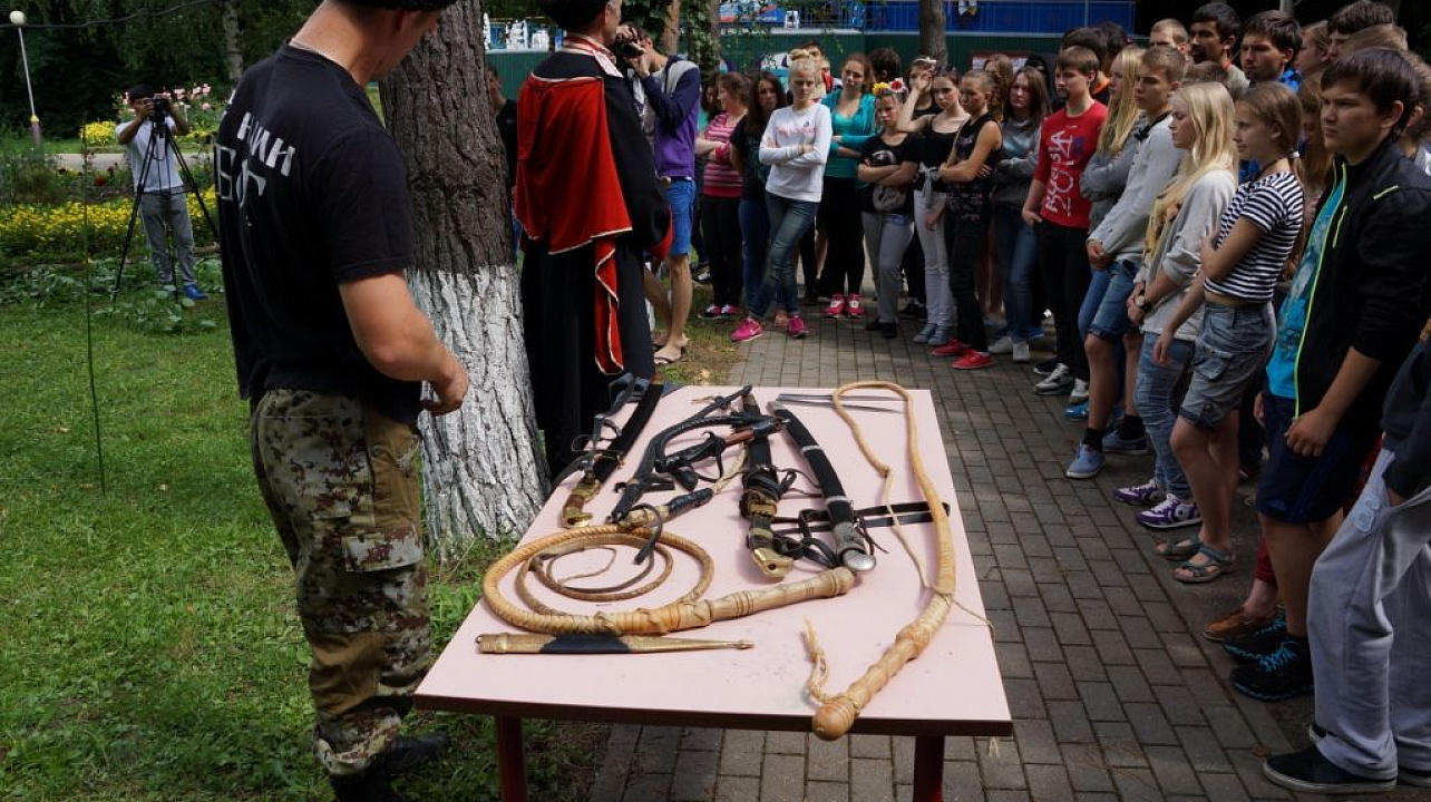 Казаки посетили Дубраву