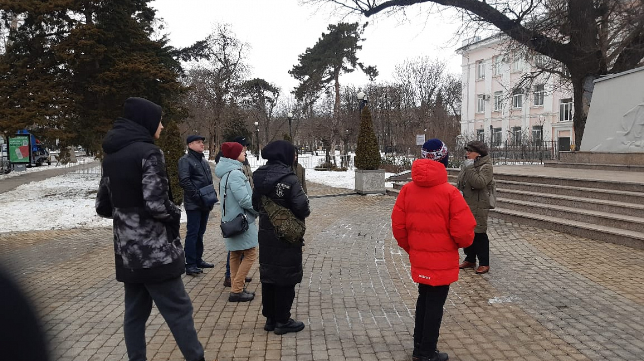 Дети, состоящие на профилактическом учете, посетили мероприятия к 80-летию освобождения Краснодара