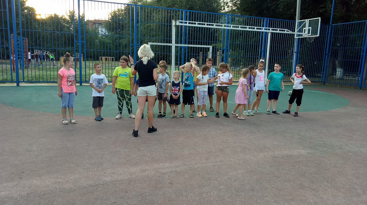 Вечерняя площадка школа 28.08.2017