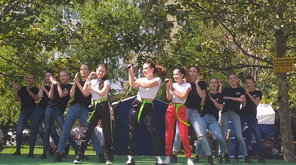 На Платановом  бульваре в Юбилейном микрорайоне  прошел День здоровья