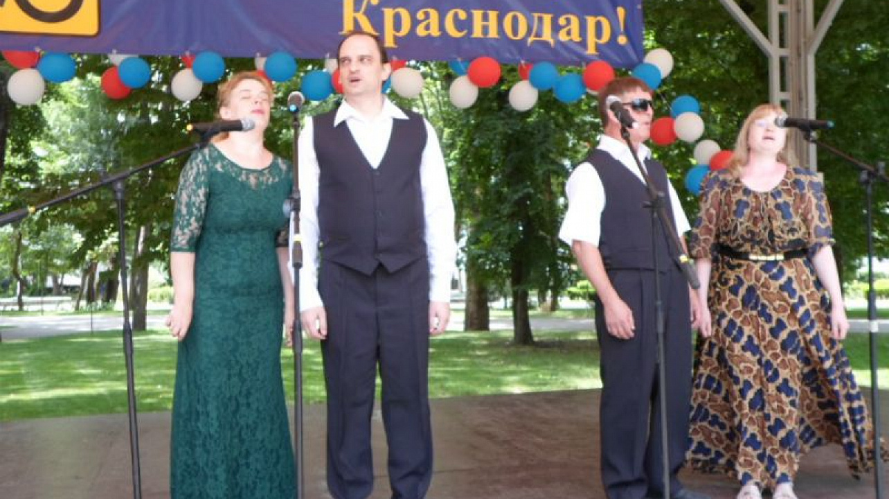 Слабовидящие члены организации «ВОС» приняли участие в марафоне «Мы есть у тебя Краснодар!»