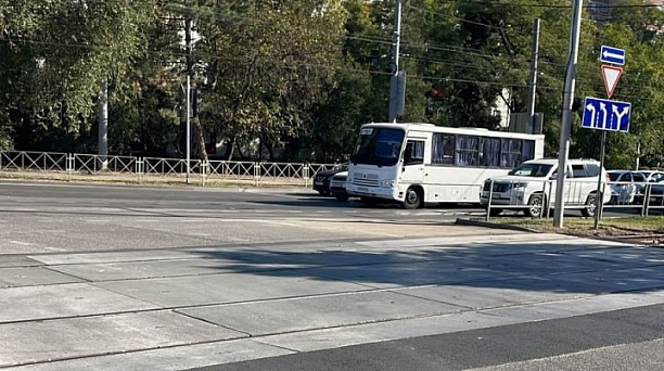 На Старокубанском кольце обновили трамвайный переезд 