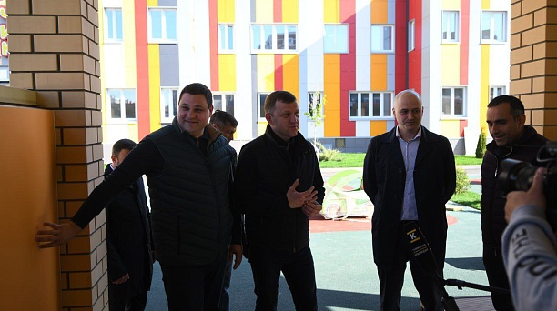 В Музыкальном микрорайоне завершается строительство детского сада на 280 мест