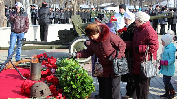 Общественность Центрального округа приняла участие в открытии краевого месячника оборонно-массовой и военно-патриотической работы