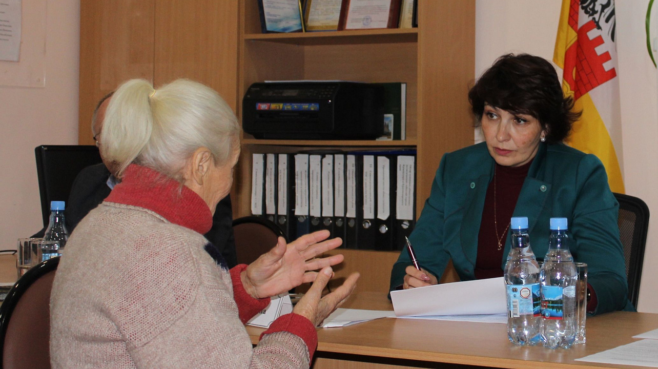 Глава администрации Центрального округа Елена Малова провела прием руководителей органов ТОС