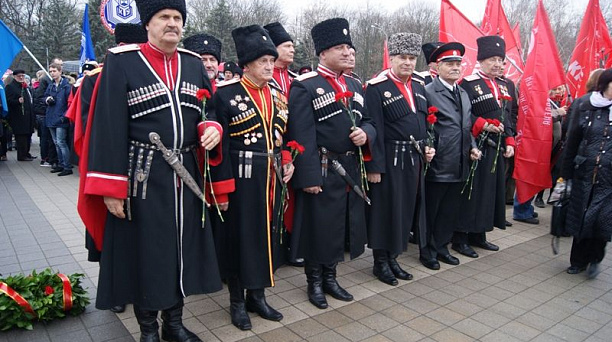 Празднование дня освобождения города Краснодара