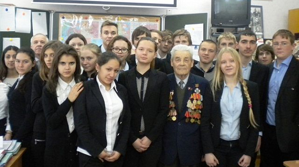 В школе № 75 прошел расширенный урок истории