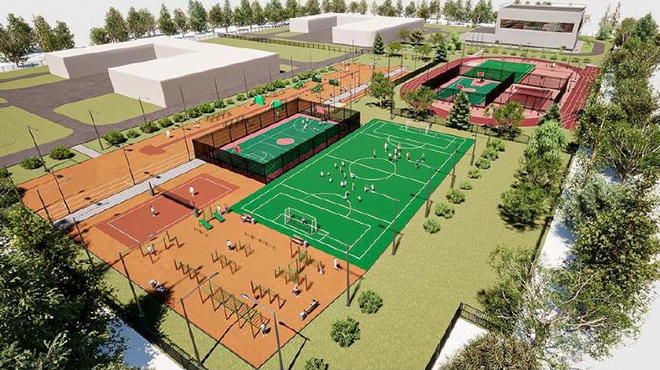 В Краснодаре построят ФОК возле школы № 20 в Комсомольском микрорайоне