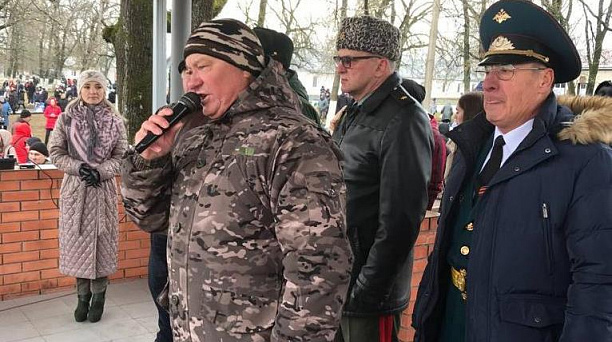 Сказали напутственные слова призывникам