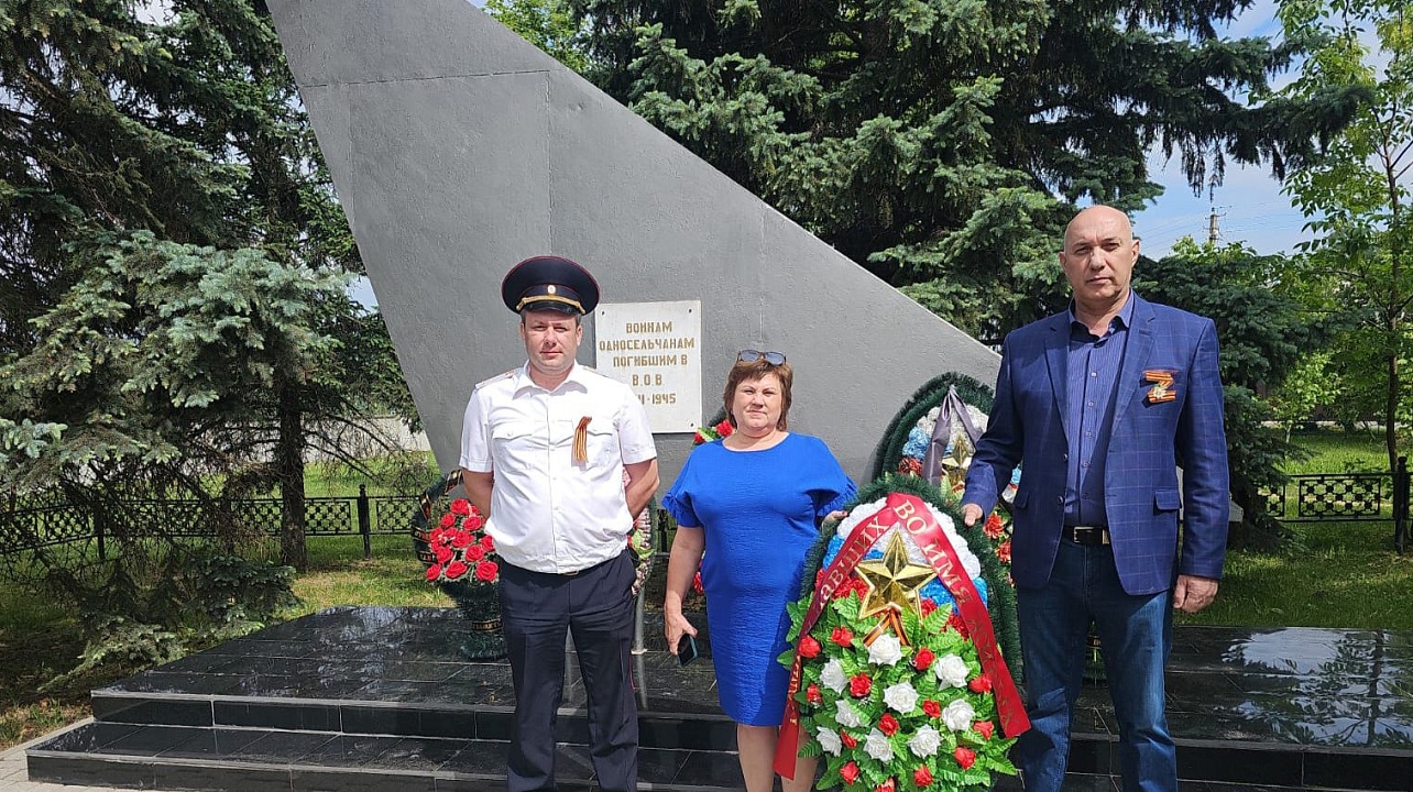 Мероприятия к 79-й годовщине Великой Победы прошли на территории всего Прикубанского округа Краснодара