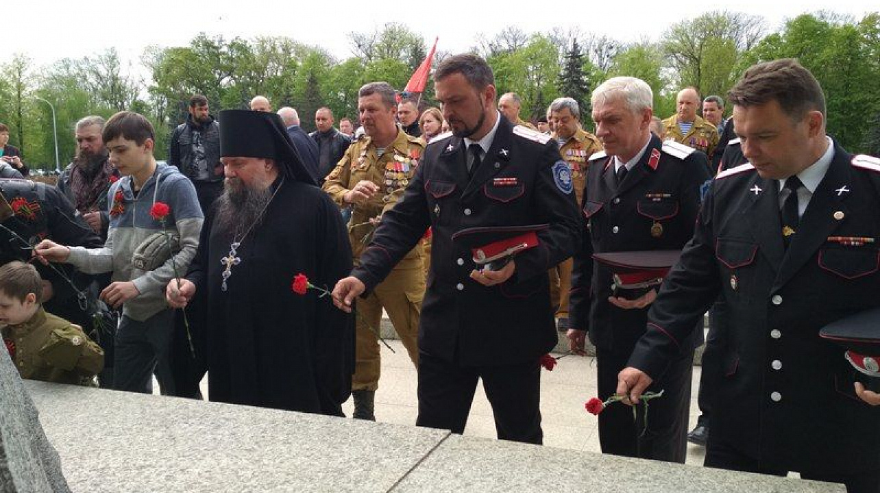 Казаки приняли участие в акции «Дороги Победы»