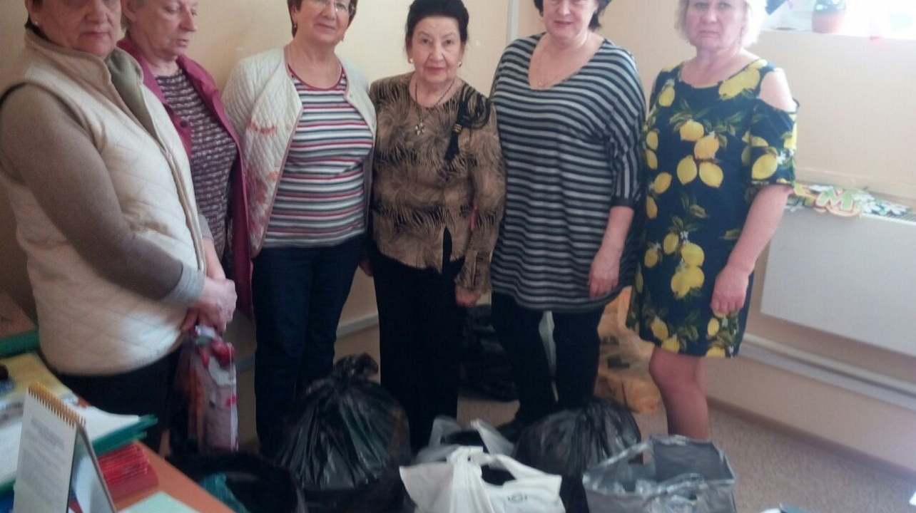 Общественники Восточно-кругликовского микрорайона собрали гуманитарную помощь для Центра адаптации граждан