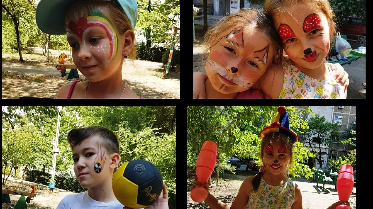 Жители Юбилейного микрорайона отметили День флага России