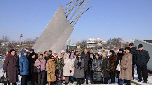 Активисты Западного внутригородского округа посетили мемориальный комплекс «Защитникам Пашковской переправы»