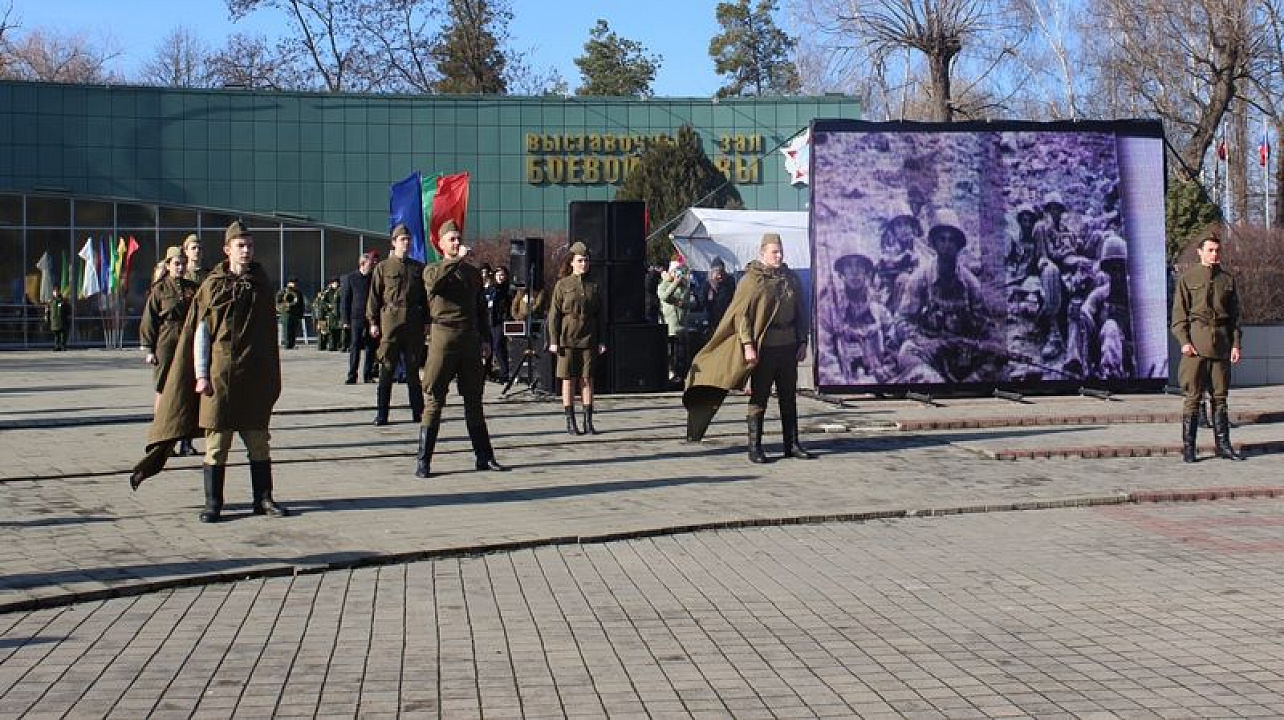 Общественность Центрального округа приняла участие в открытии краевого месячника оборонно-массовой и военно-патриотической работы