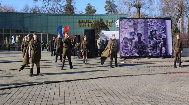 Общественность Центрального округа приняла участие в открытии краевого месячника оборонно-массовой и военно-патриотической работы