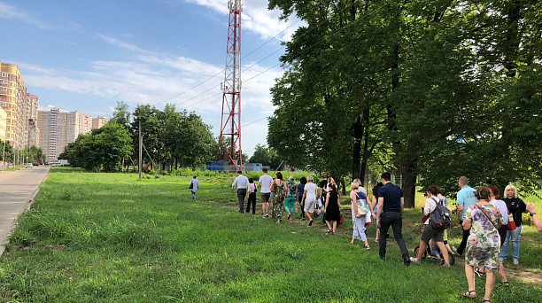 Второй проектный семинар по благоустройству Николаевского бульвара Краснодара состоялся прямо на территории зелёной зоны