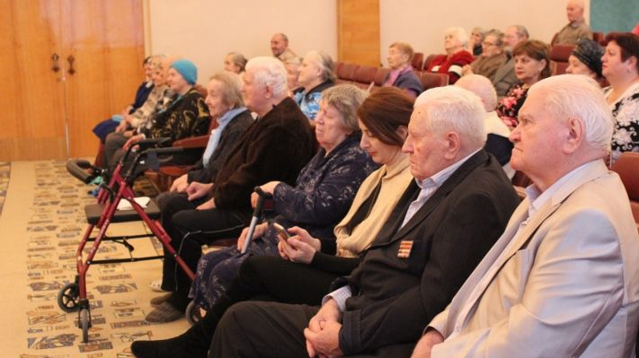 Праздничный концерт для ветеранов геронтологического центра «Екатеринодар»