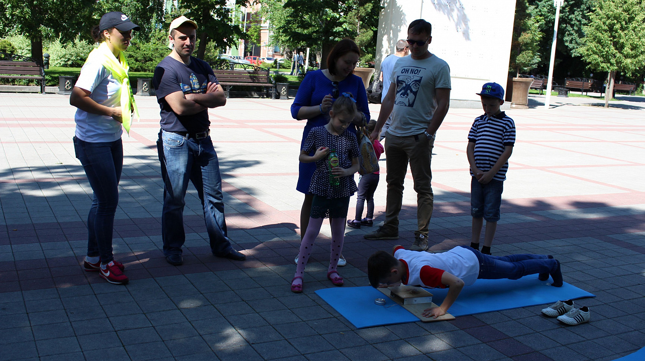 Фоторепортаж с интерактивной площадки ВФСК ГТО