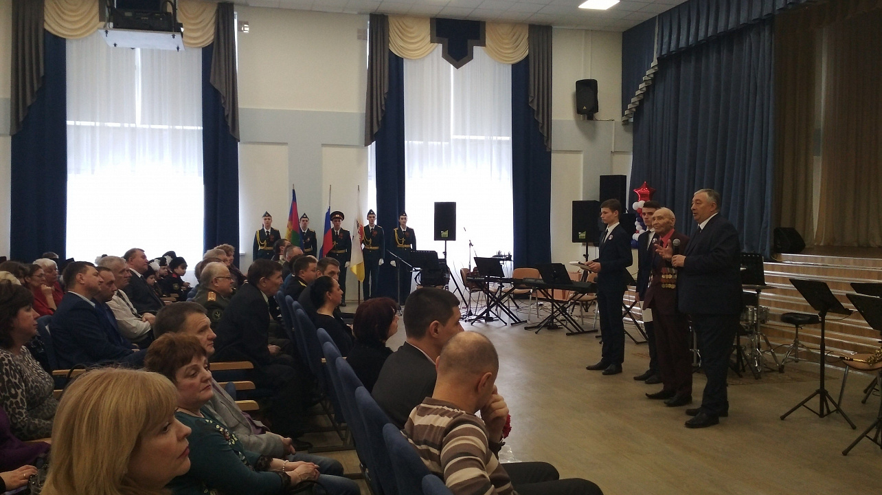 В Карасунском округе состоялась торжественное закрытие окружного месячника оборонно-массовой и военно-патриотической работы