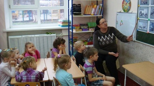 В детском саду № 88 провели патриотическую беседу