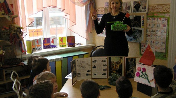 В детском саду № 36 прошёл урок мужества, посвященный дню освобождения города Краснодара