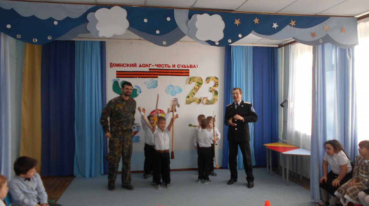 Встреча с казаками хуторского казачьего общества «Старокорсунский казачий курень»