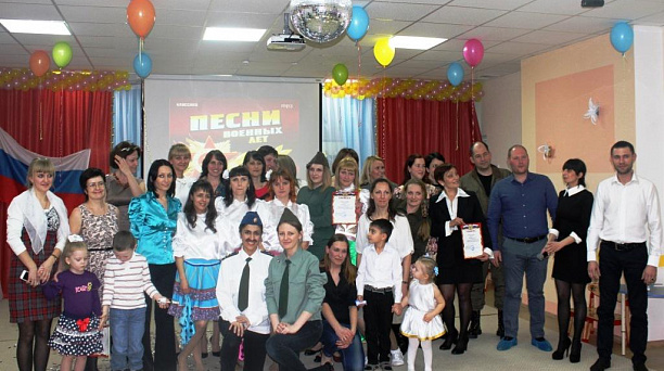 Конкурс инсценированной военной песни прошел в детском саду №221