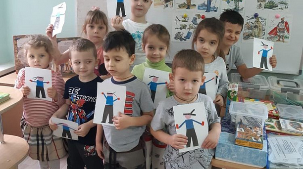 В детском саду № 116 идет активная работа по патриотическому воспитанию