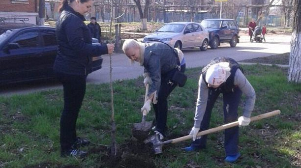 В Елизаветинском сельском округе продолжаются работы по наведению санитарного порядка и благоустройству
