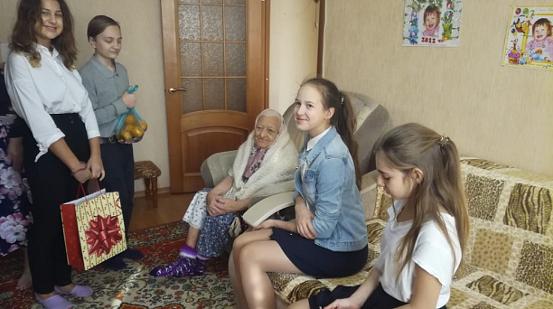 Жительнице мкр. Авиагородок исполнилось 94 года