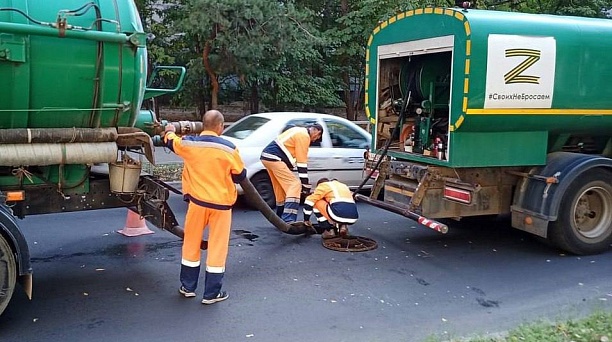 За 10 месяцев в Краснодаре прочистили более 90 км ливнёвок
