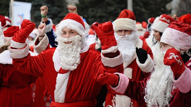 В Краснодаре пройдет костюмированное шествие Дедов Морозов