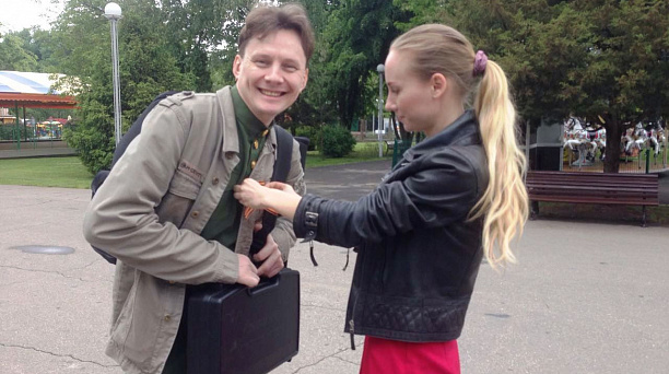 Молодёжь Западного округа провела Всероссийскую акцию «Георгиевская ленточка»