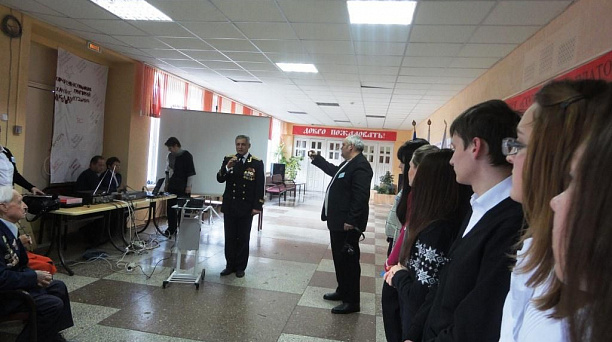 Учащиеся школы №100 продемонстрировали знание истории войны