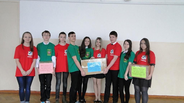 Учащиеся гимназии №18 стали участниками гуманитарной акции