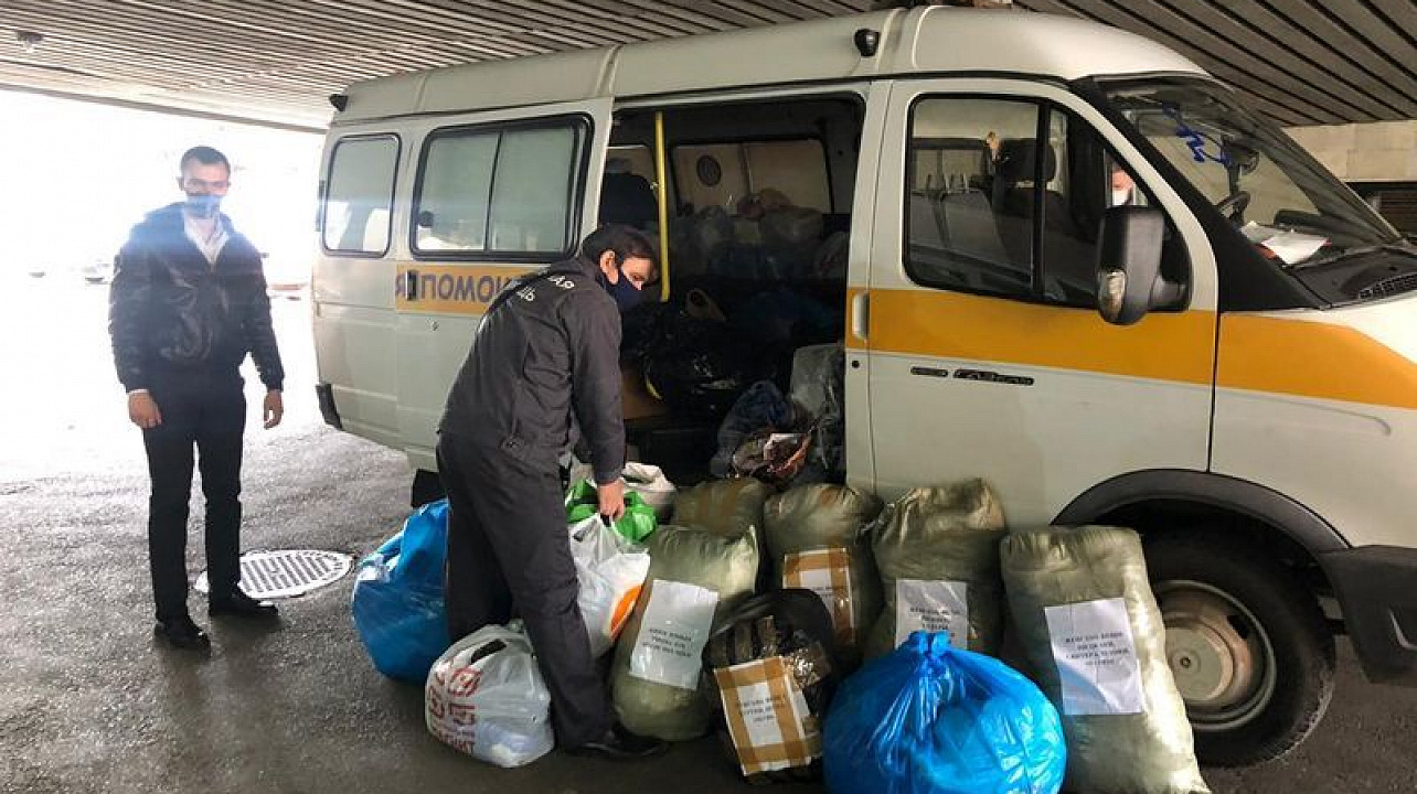 В Центральном округе прошла благотворительная акция по сбору вещей для лиц БОМЖ