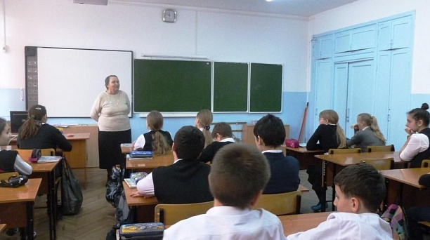 Прикубанские общественники провели урок мужества в лицее №64