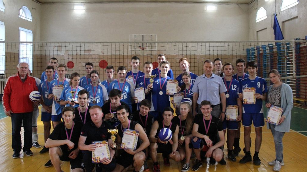 В Центральном округе определились победители молодежной Спартакиады в дисциплине «Волейбол»