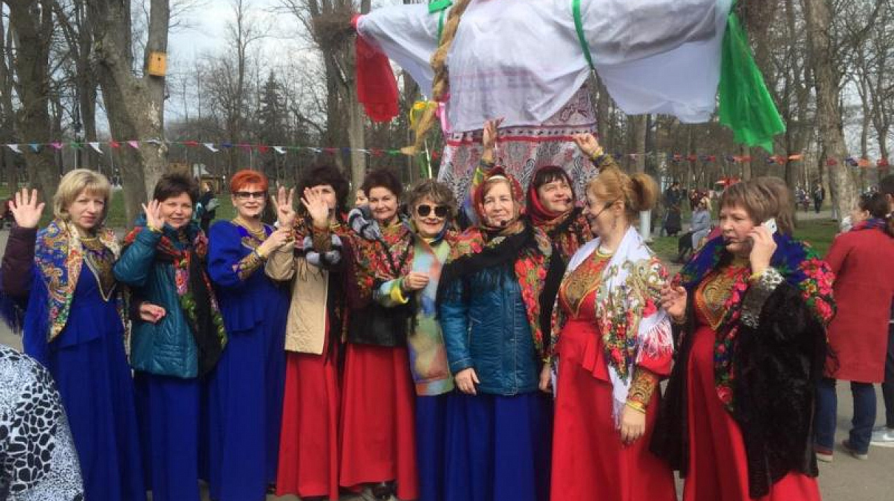 В Центральном округе встретили Широкую Масленицу