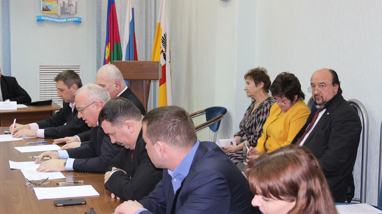 В Карасунском округе состоялось заседание штаба по благоустройству