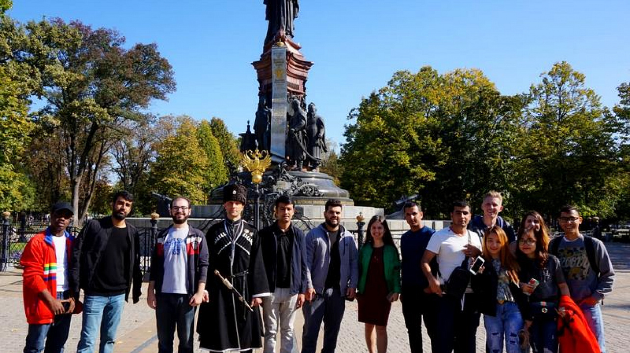 Экскурс в историю города для иностранных студентов