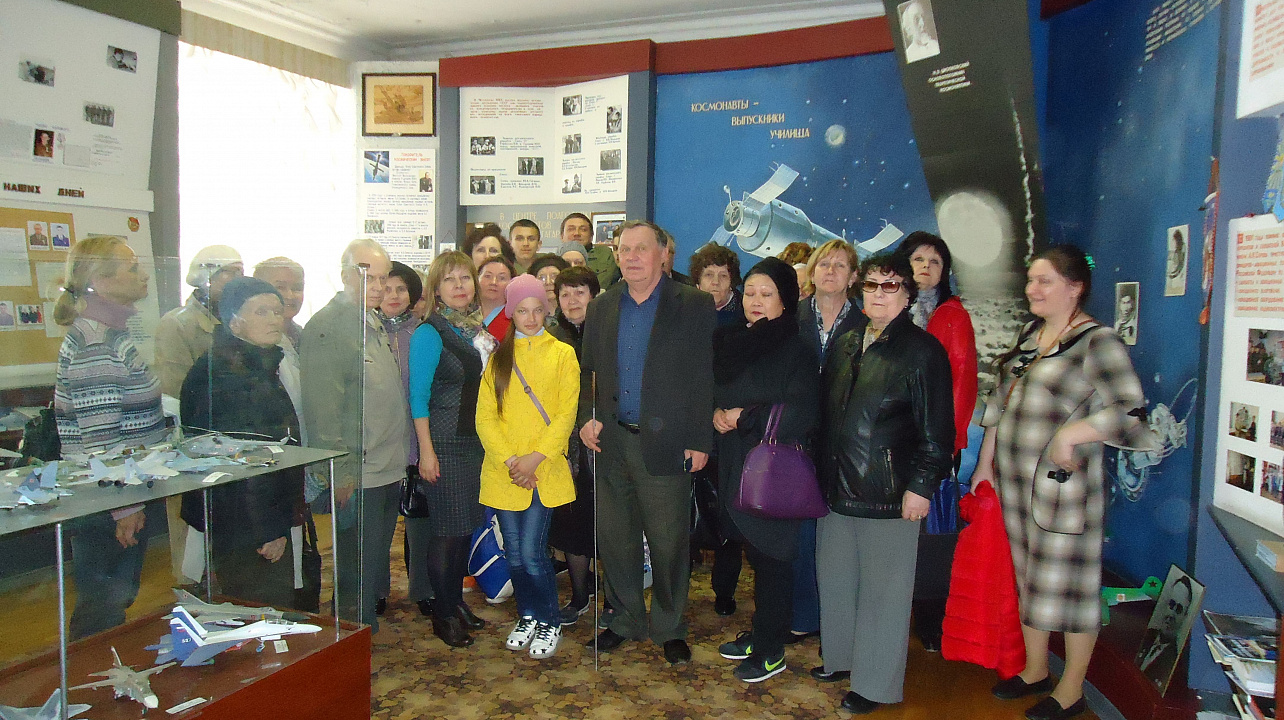 Актив ТЦ №25 посетил музей космонавтики